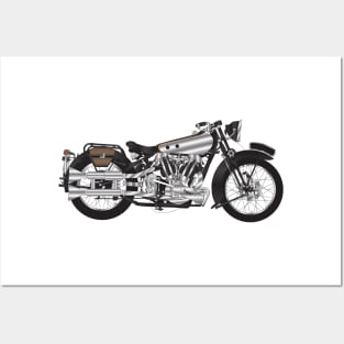 BROUGH SUPERIOR SS100 Posters and Art